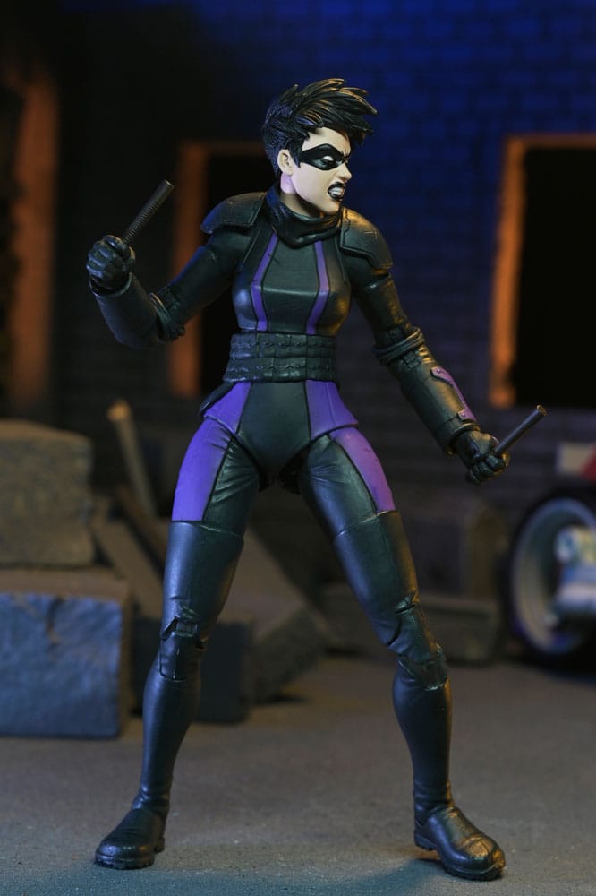 Teenage Mutant Ninja Turtles (The Last Ronin The Lost Years) Actionfigur Casey Marie with Last Ronin Motorcycle 18 cm - Preorder - ETA: 29.11.2025