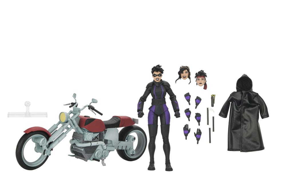 Teenage Mutant Ninja Turtles (The Last Ronin The Lost Years) Actionfigur Casey Marie with Last Ronin Motorcycle 18 cm - Preorder - ETA: 29.11.2025