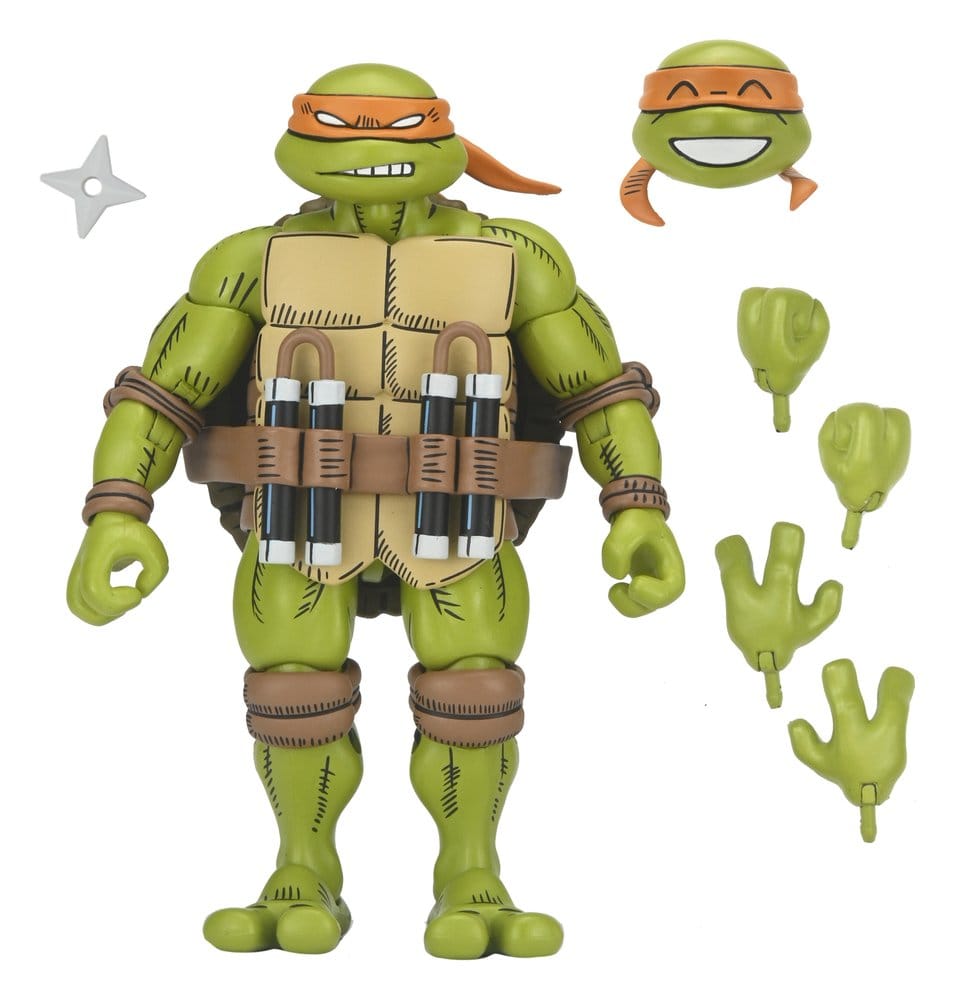 Teenage Mutant Ninja Turtles x Usagi Yojimbo Ultimate Actionfigur Michelangelo 18 cm - Preorder - ETA: 25.11.2026