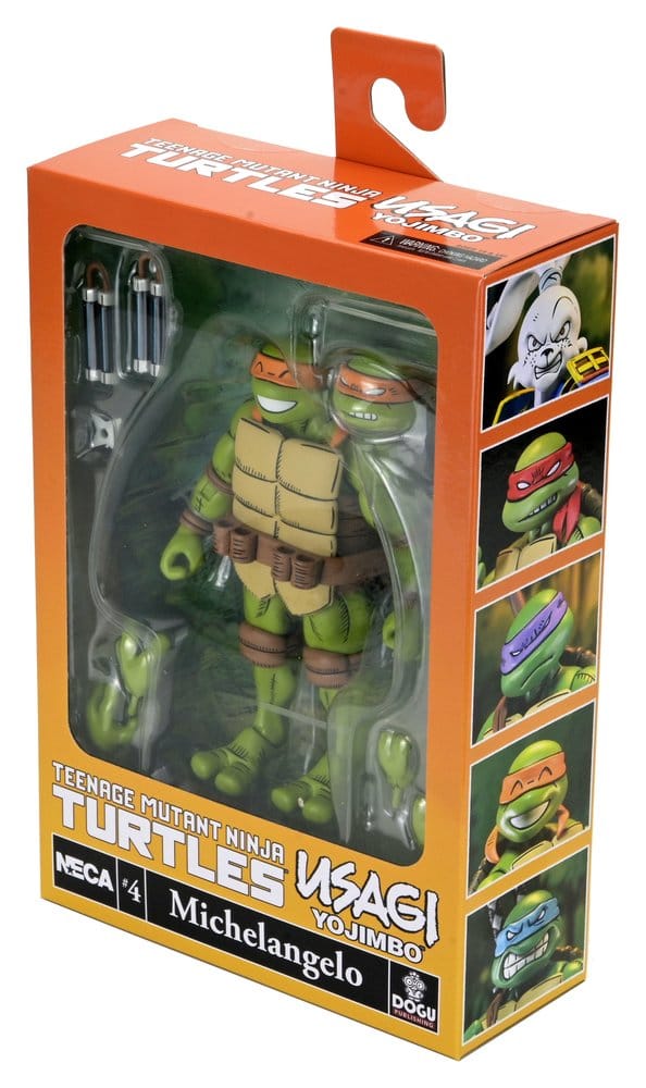 Teenage Mutant Ninja Turtles x Usagi Yojimbo Ultimate Actionfigur Michelangelo 18 cm - Preorder - ETA: 25.11.2026