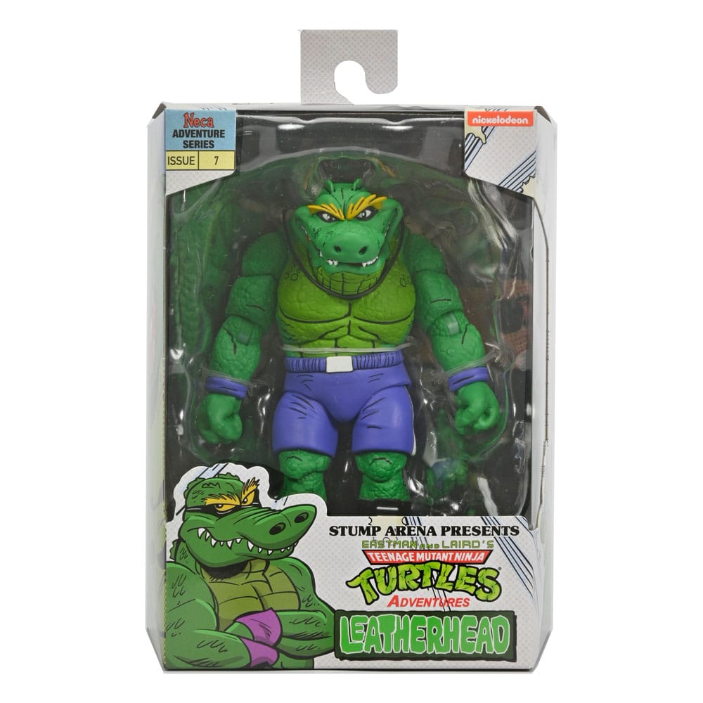 Teenage Mutant Ninja Turtles (Archie Comics) Actionfigur Stump Wrestling Leatherhead 18 cm  - Preorder - ETA: 19.09.2025