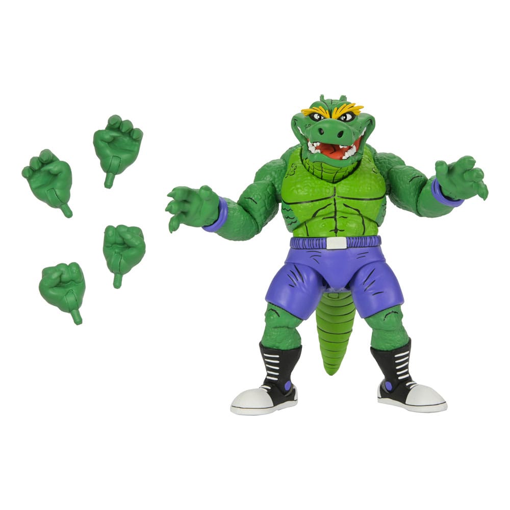 Teenage Mutant Ninja Turtles (Archie Comics) Actionfigur Stump Wrestling Leatherhead 18 cm  - Preorder - ETA: 19.09.2025