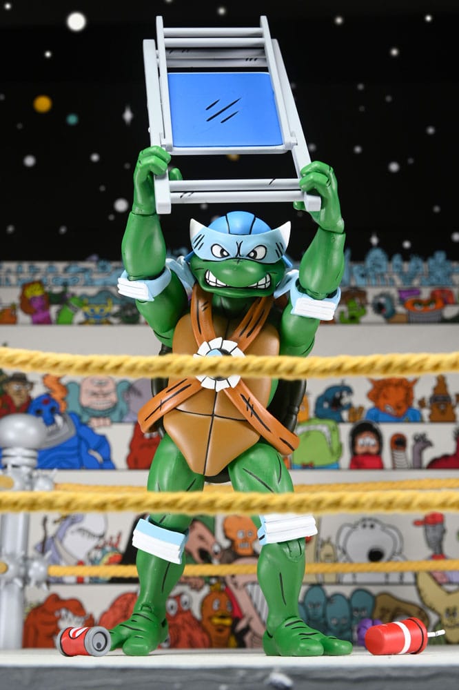 Teenage Mutant Ninja Turtles (Archie Comics) Actionfiguren 4er-Pack Stump Wrestling Turtles 18 cm   - Preorder - ETA: 19.09.2025