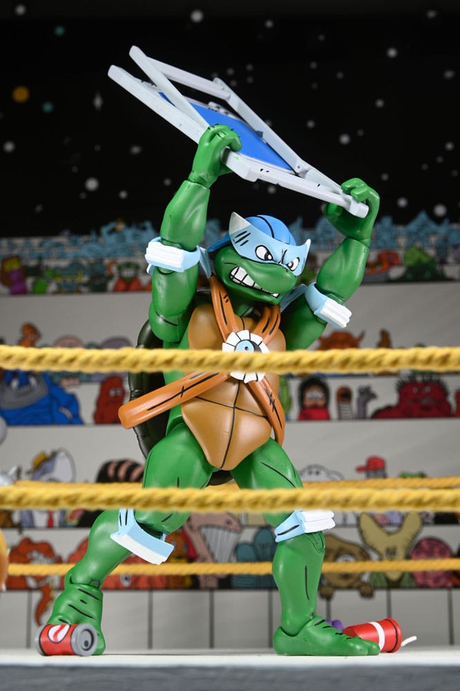 Teenage Mutant Ninja Turtles (Archie Comics) Actionfiguren 4er-Pack Stump Wrestling Turtles 18 cm   - Preorder - ETA: 19.09.2025