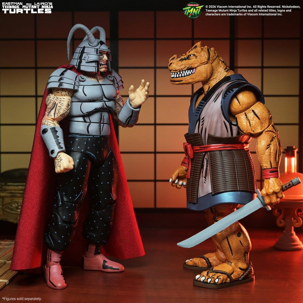 Teenage Mutant Ninja Turtles (Mirage Comics) Actionfigur Savanti Romero Warlord 18 cm - Preorder - ETA: 25.12.2026