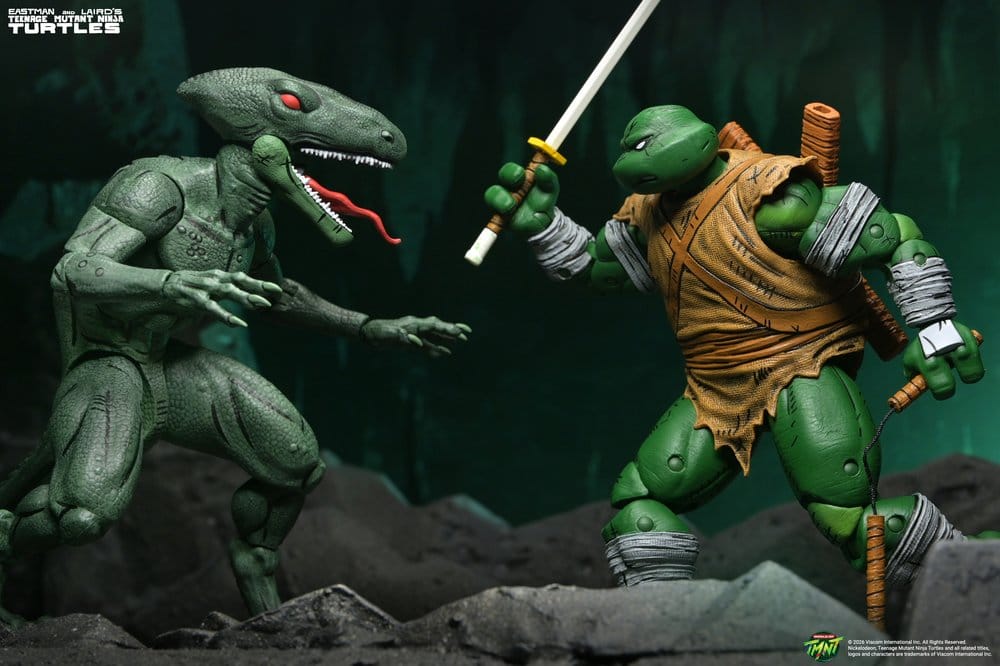 Teenage Mutant Ninja Turtles (Mirage Comics) Actionfiguren 2er-Pack Daimyo Orkai & Raptor 18 cm - Preorder - ETA: 25.12.2026