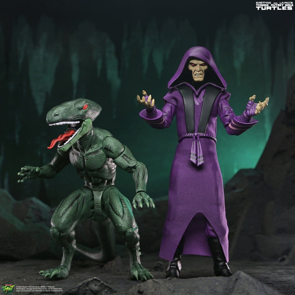 Teenage Mutant Ninja Turtles (Mirage Comics) Actionfiguren 2er-Pack Daimyo Orkai & Raptor 18 cm - Preorder - ETA: 25.12.2026