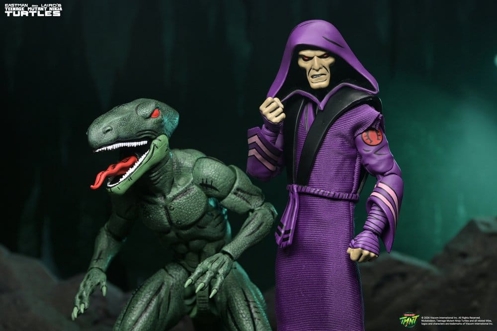 Teenage Mutant Ninja Turtles (Mirage Comics) Actionfiguren 2er-Pack Daimyo Orkai & Raptor 18 cm - Preorder - ETA: 25.12.2026