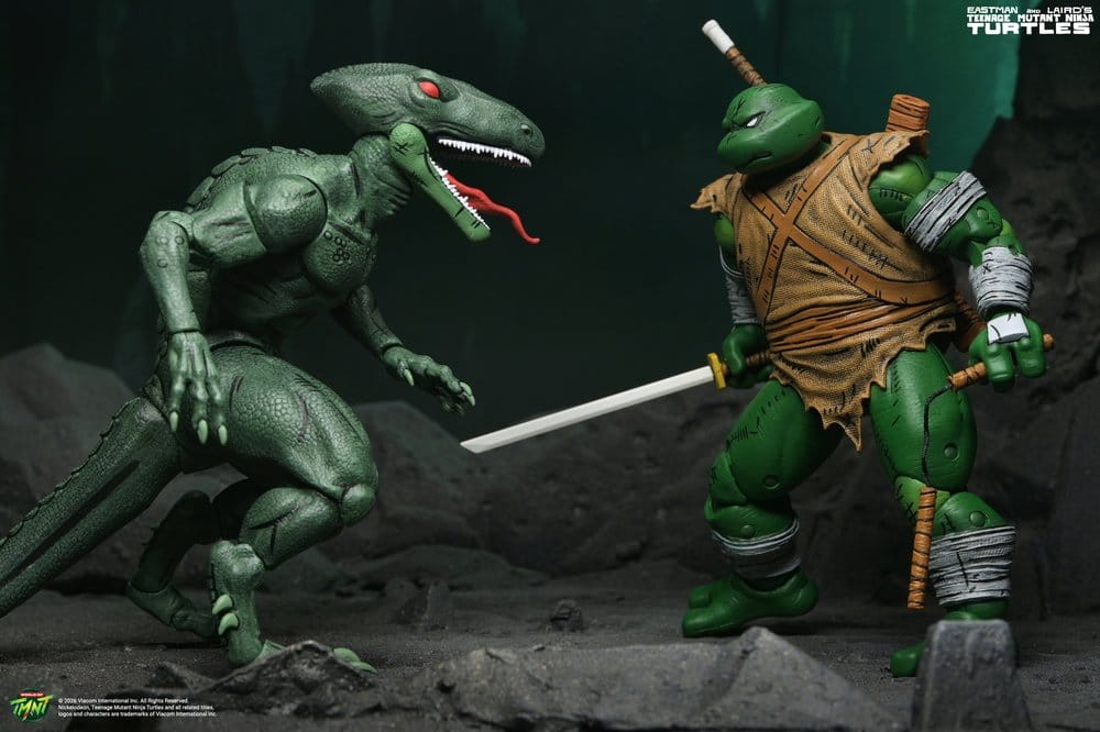 Teenage Mutant Ninja Turtles (Mirage Comics) Actionfiguren 2er-Pack Daimyo Orkai & Raptor 18 cm - Preorder - ETA: 25.12.2026
