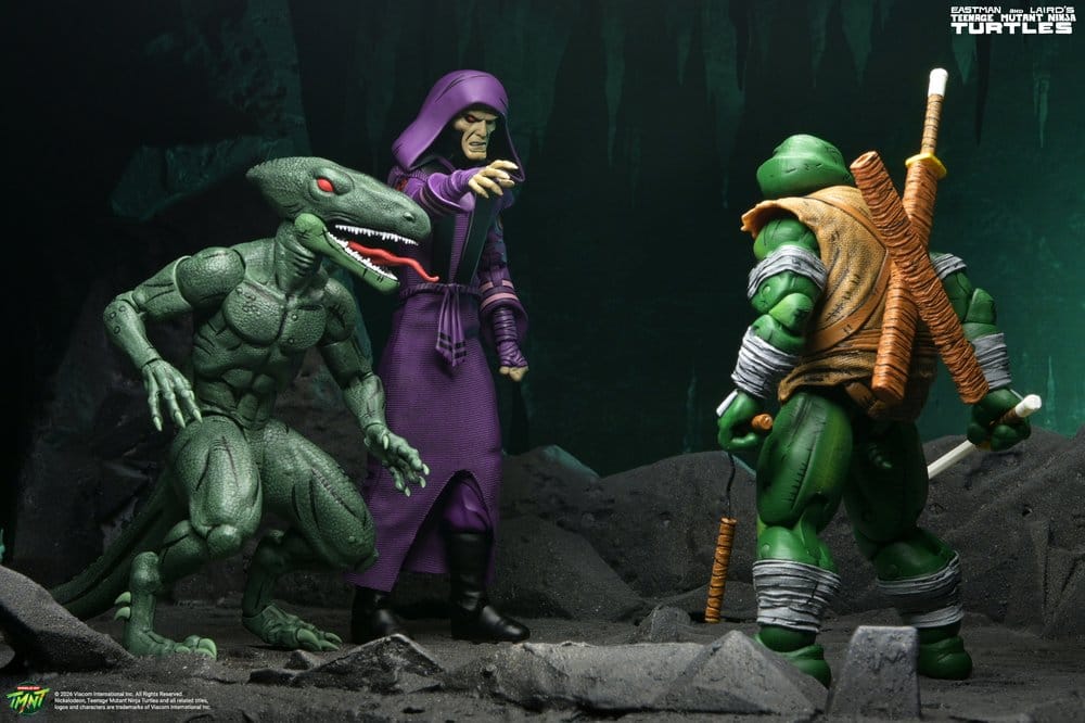 Teenage Mutant Ninja Turtles (Mirage Comics) Actionfiguren 2er-Pack Daimyo Orkai & Raptor 18 cm - Preorder - ETA: 25.12.2026