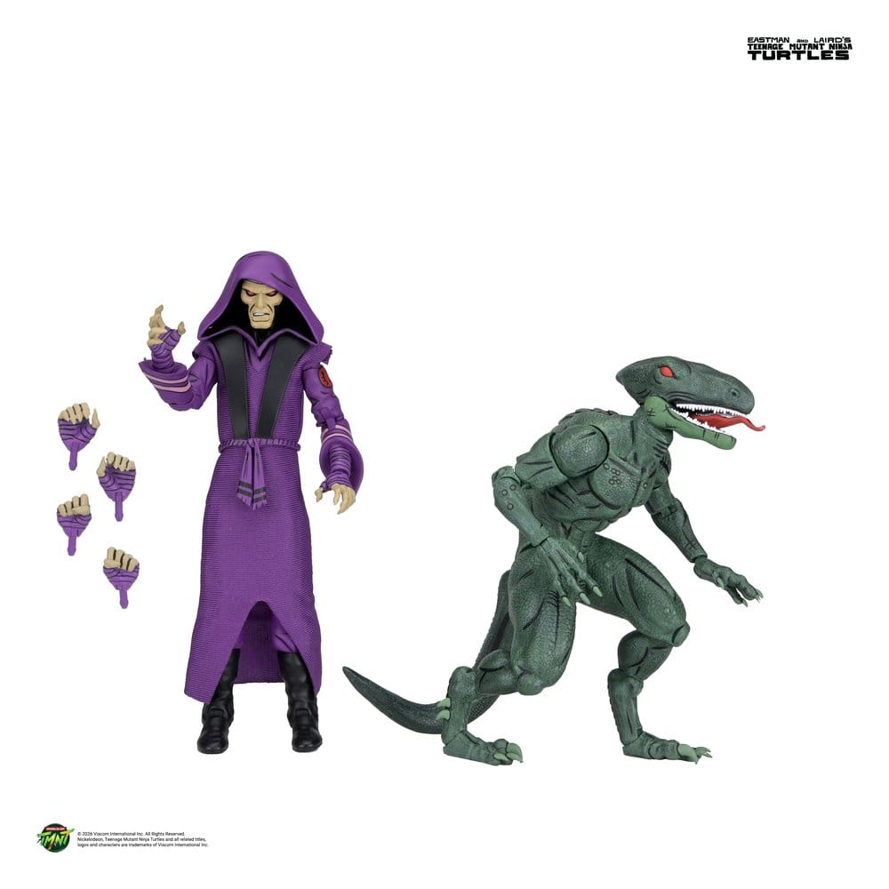 Teenage Mutant Ninja Turtles (Mirage Comics) Actionfiguren 2er-Pack Daimyo Orkai & Raptor 18 cm - Preorder - ETA: 25.12.2026