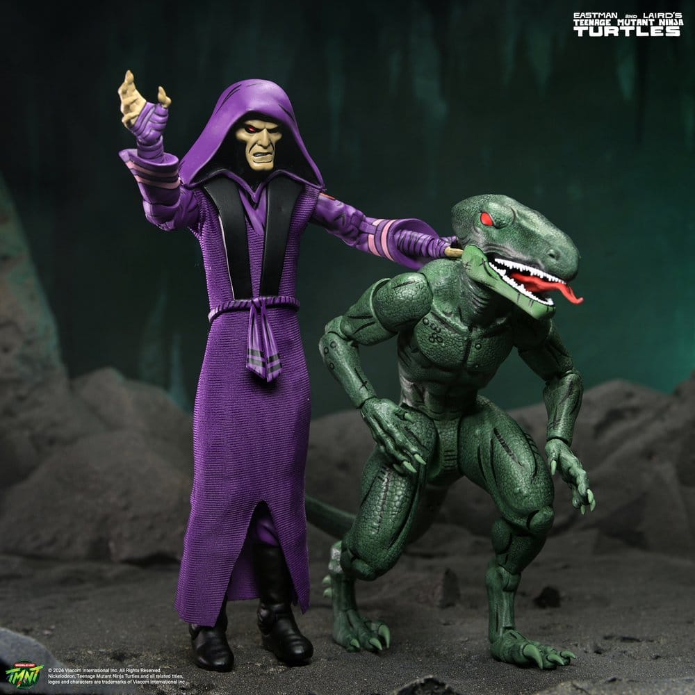 Teenage Mutant Ninja Turtles (Mirage Comics) Actionfiguren 2er-Pack Daimyo Orkai & Raptor 18 cm - Preorder - ETA: 25.12.2026