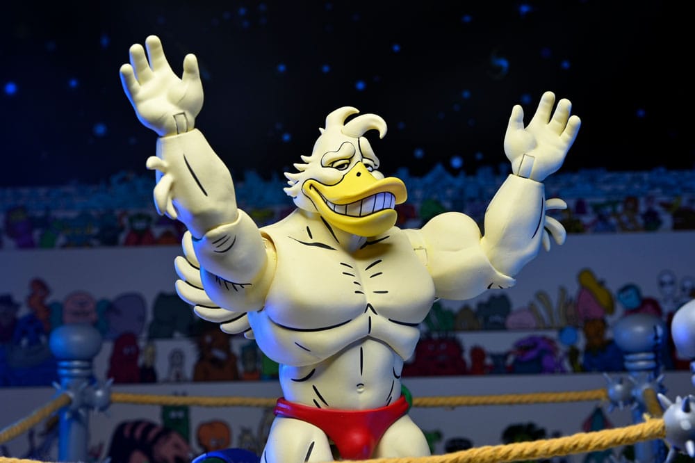 Teenage Mutant Ninja Turtles (Archie Comics) Actionfigur Stump Wrestling Ace Duck 18 cm - Preorder - ETA: 05.03.2026