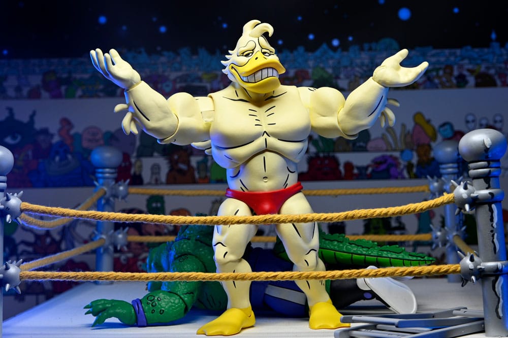 Teenage Mutant Ninja Turtles (Archie Comics) Actionfigur Stump Wrestling Ace Duck 18 cm - Preorder - ETA: 05.03.2026
