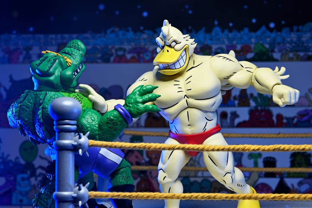 Teenage Mutant Ninja Turtles (Archie Comics) Actionfigur Stump Wrestling Ace Duck 18 cm - Preorder - ETA: 05.03.2026