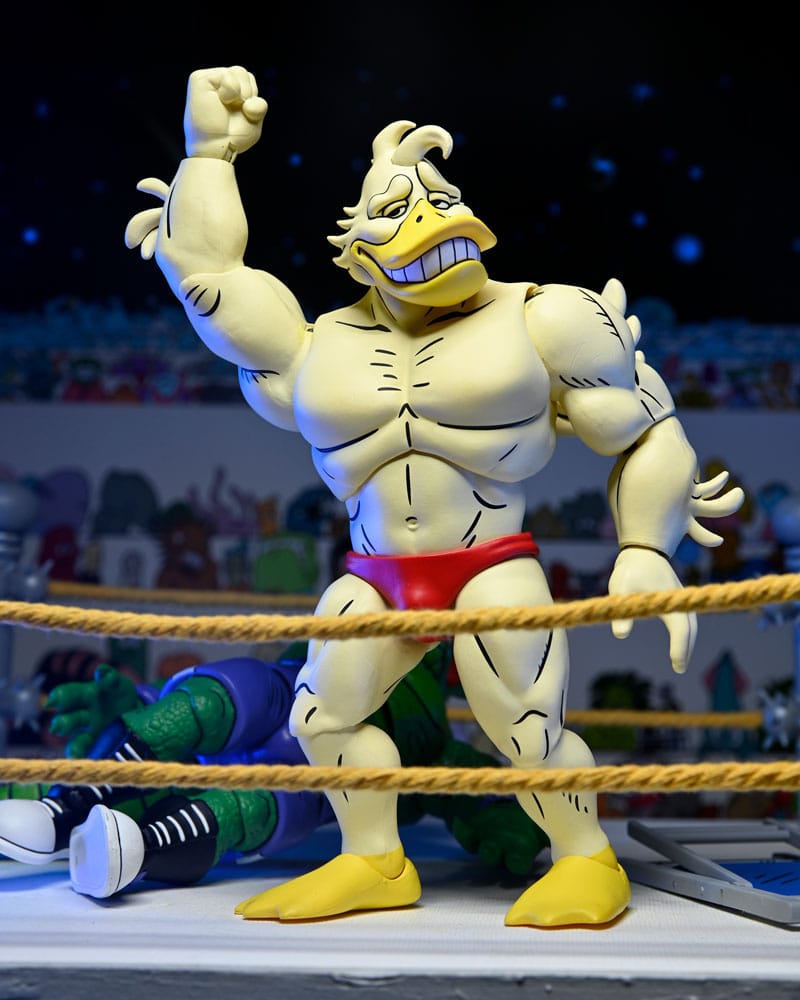 Teenage Mutant Ninja Turtles (Archie Comics) Actionfigur Stump Wrestling Ace Duck 18 cm - Preorder - ETA: 05.03.2026