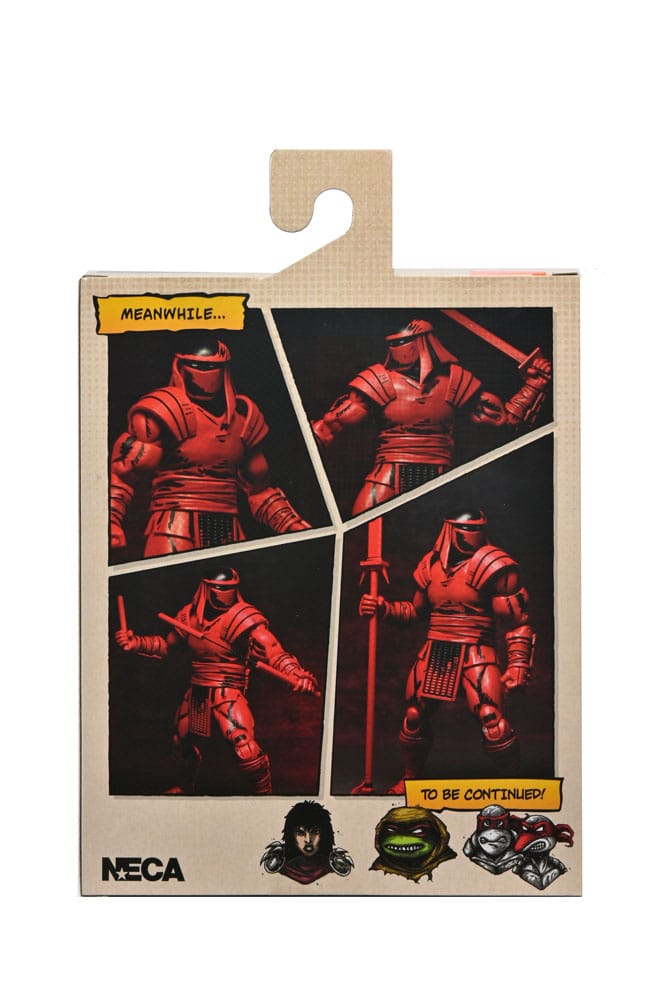 Teenage Mutant Ninja Turtles (Mirage Comics) Actionfigur Red and Black Foot Enforcer 18 cm - Preorder - ETA: 19.09.2025