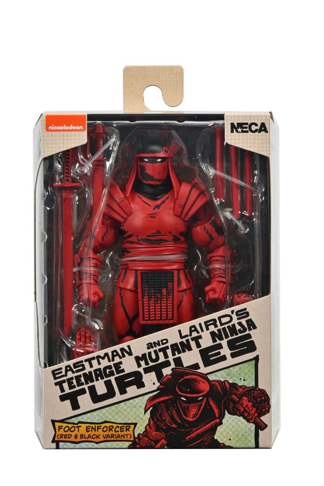 Teenage Mutant Ninja Turtles (Mirage Comics) Actionfigur Red and Black Foot Enforcer 18 cm - Preorder - ETA: 19.09.2025
