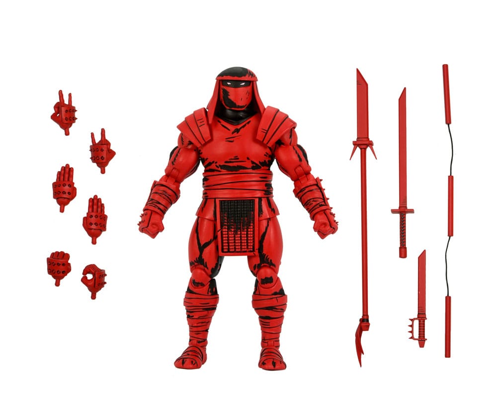 Teenage Mutant Ninja Turtles (Mirage Comics) Actionfigur Red and Black Foot Enforcer 18 cm - Preorder - ETA: 19.09.2025