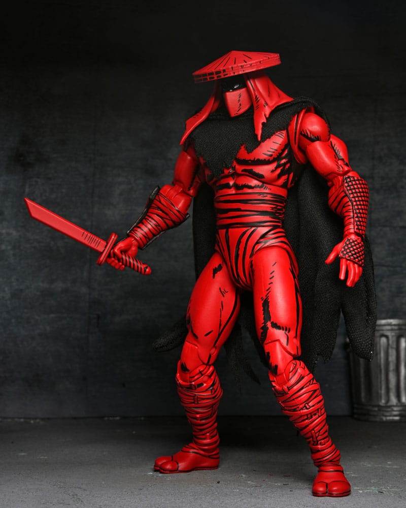 Teenage Mutant Ninja Turtles (Mirage Comics) Actionfigur Red and Black Foot Assassin 18 cm - Preorder - ETA: 19.09.2025