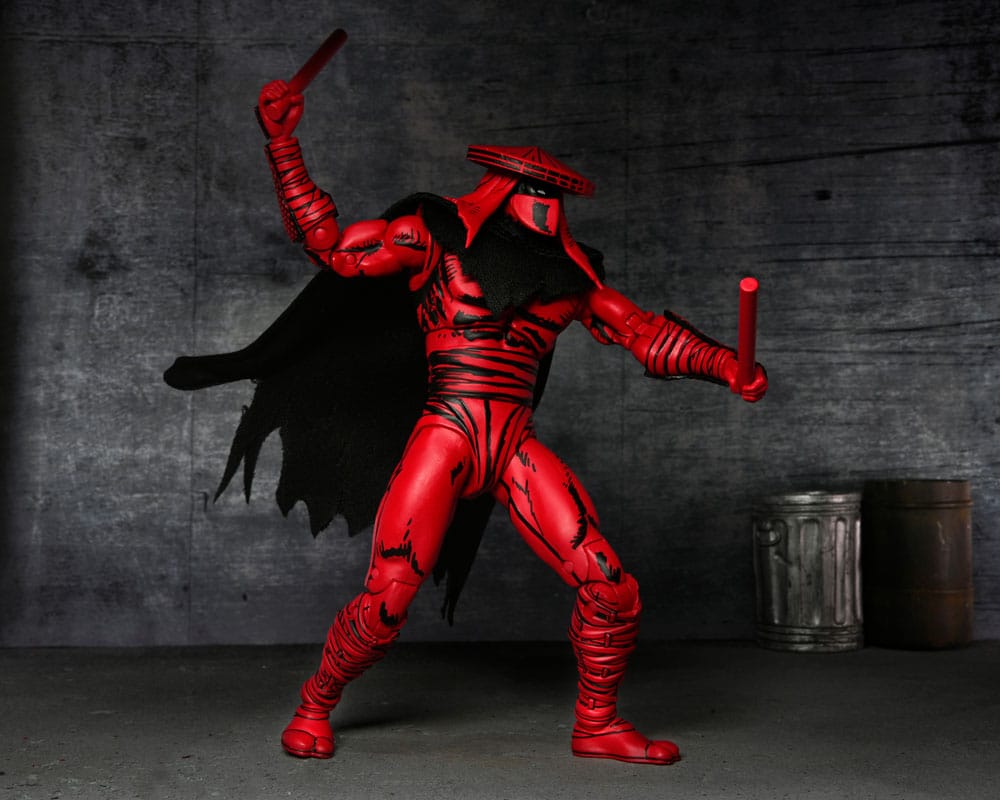 Teenage Mutant Ninja Turtles (Mirage Comics) Actionfigur Red and Black Foot Assassin 18 cm - Preorder - ETA: 19.09.2025