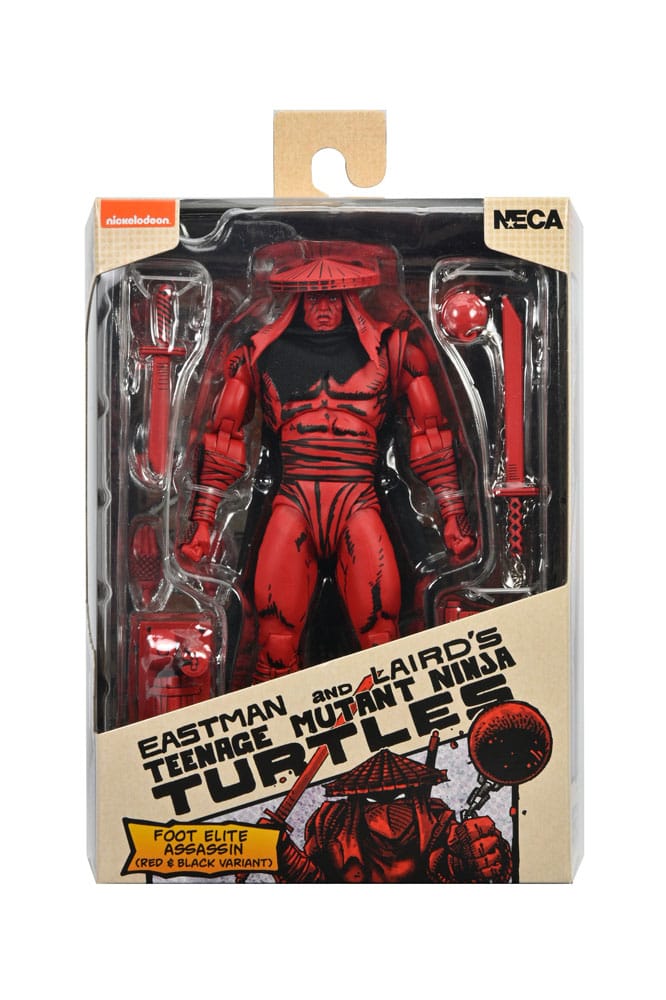 Teenage Mutant Ninja Turtles (Mirage Comics) Actionfigur Red and Black Foot Assassin 18 cm - Preorder - ETA: 19.09.2025