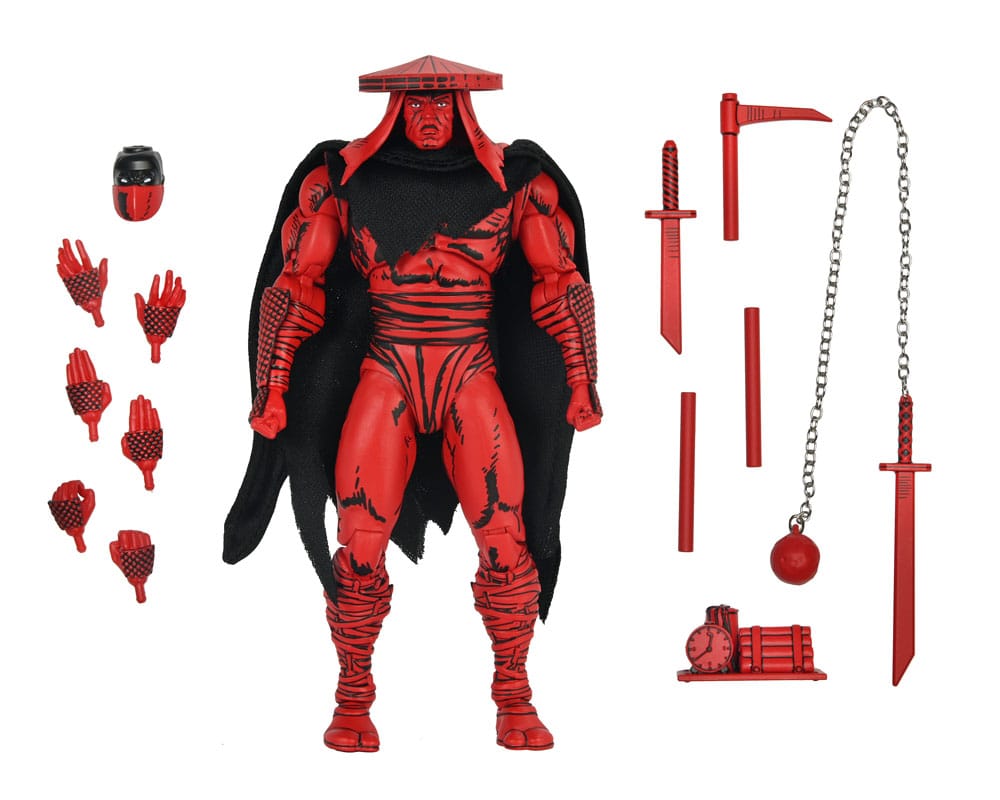 Teenage Mutant Ninja Turtles (Mirage Comics) Actionfigur Red and Black Foot Assassin 18 cm - Preorder - ETA: 19.09.2025