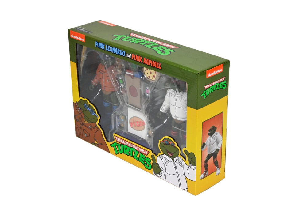 Teenage Mutant Ninja Turtles (Cartoon) Actionfigur Punk Leo and Punk Raph 2 Pack 18 cm          - Preorder - ETA: 19.09.2025