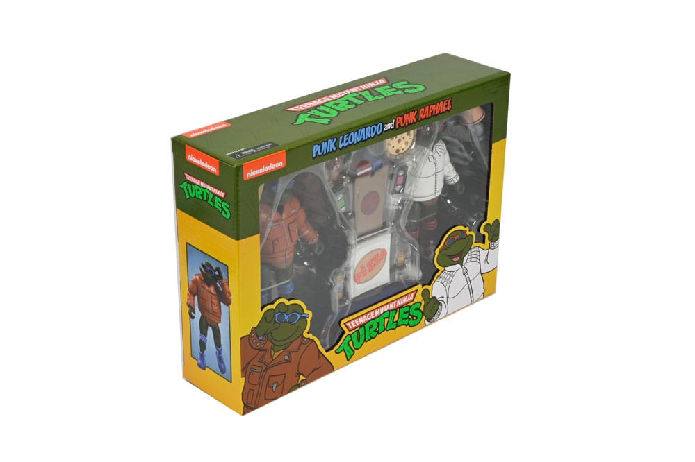 Teenage Mutant Ninja Turtles (Cartoon) Actionfigur Punk Leo and Punk Raph 2 Pack 18 cm          - Preorder - ETA: 19.09.2025