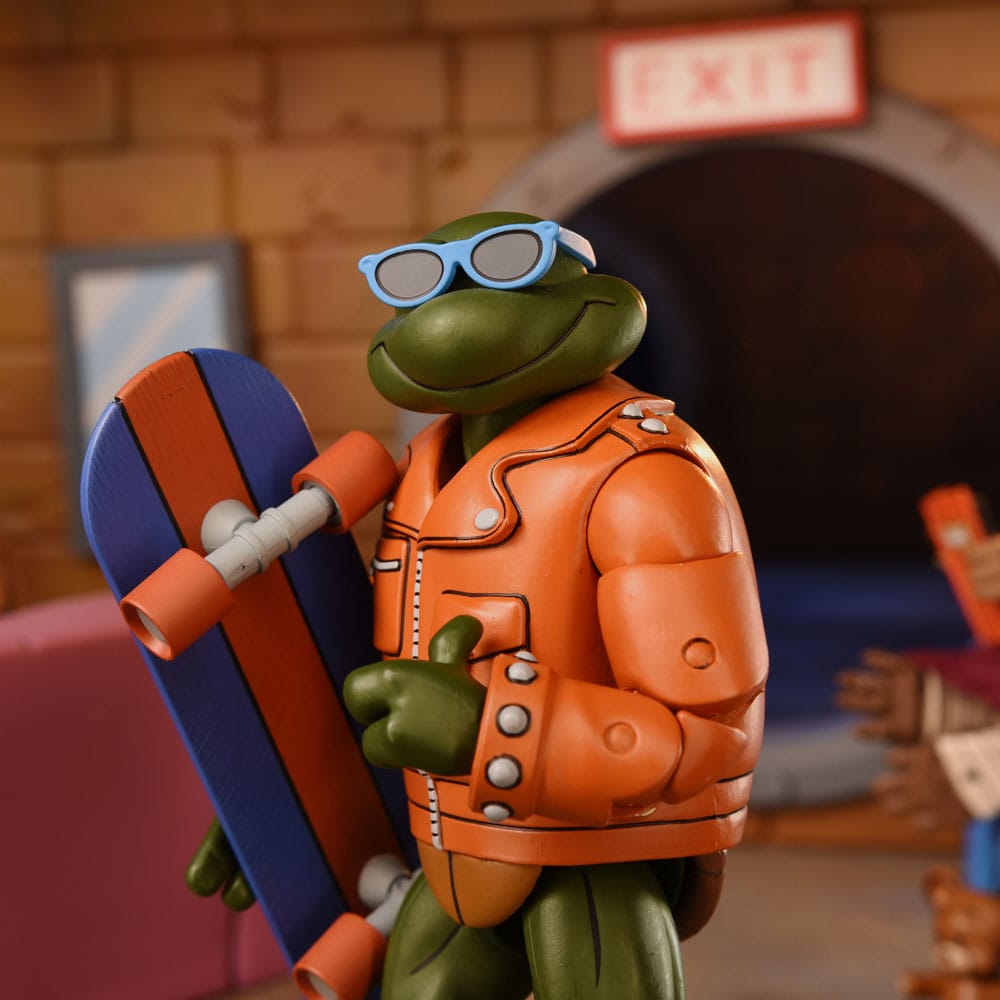 Teenage Mutant Ninja Turtles (Cartoon) Actionfigur Punk Leo and Punk Raph 2 Pack 18 cm          - Preorder - ETA: 19.09.2025
