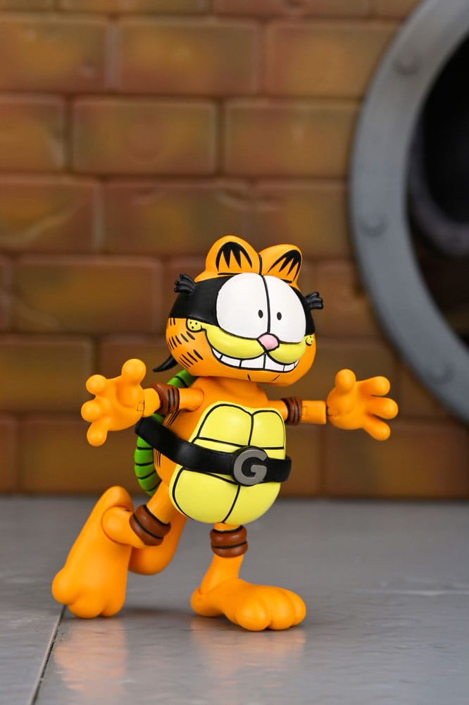 Teenage Mutant Ninja Turtles (Archie Comics) x Garfield 2er-Pack Actionfigur Ultimate Garfello & Odie 10 cm - Preorder - ETA: 24.04.2026