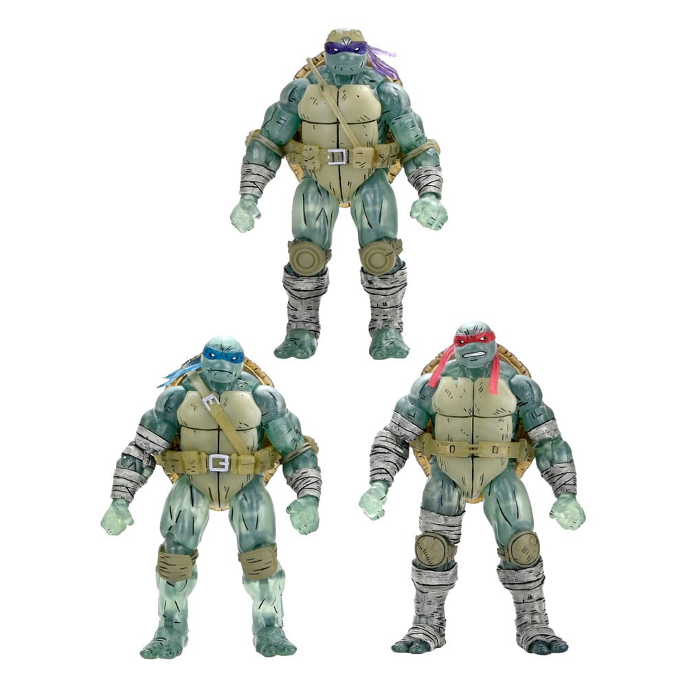 Teenage Mutant Ninja Turtles (The Last Ronin) Actionfiguren 3er-Pack Ghost Brothers 18 cm - Preorder - ETA: 25.09.2025
