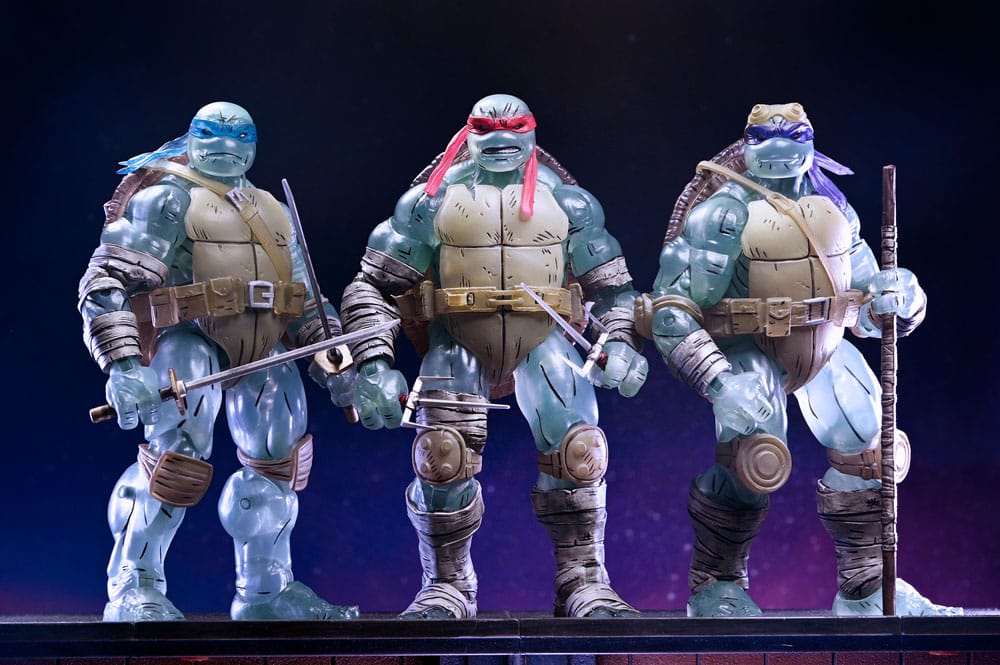 Teenage Mutant Ninja Turtles (The Last Ronin) Actionfiguren 3er-Pack Ghost Brothers 18 cm - Preorder - ETA: 25.09.2025