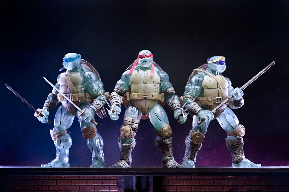 Teenage Mutant Ninja Turtles (The Last Ronin) Actionfiguren 3er-Pack Ghost Brothers 18 cm - Preorder - ETA: 25.09.2025