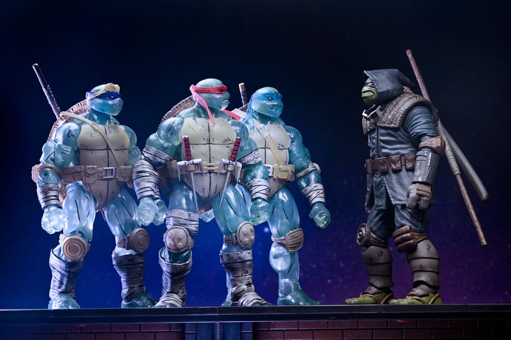 Teenage Mutant Ninja Turtles (The Last Ronin) Actionfiguren 3er-Pack Ghost Brothers 18 cm - Preorder - ETA: 25.09.2025