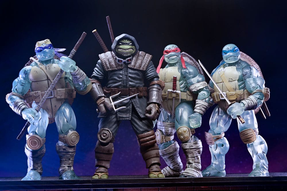 Teenage Mutant Ninja Turtles (The Last Ronin) Actionfiguren 3er-Pack Ghost Brothers 18 cm - Preorder - ETA: 25.09.2025