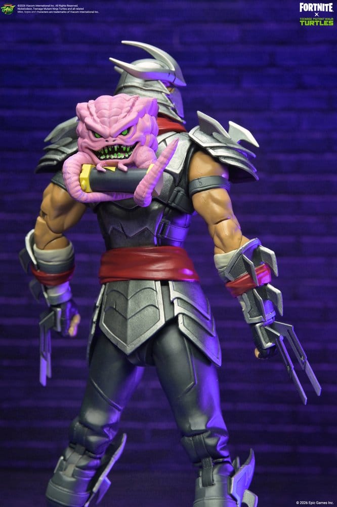 Teenage Mutant Ninja Turtles x Fortnite Actionfigur Shredder 18 cm - Preorder - ETA: 28.12.2026