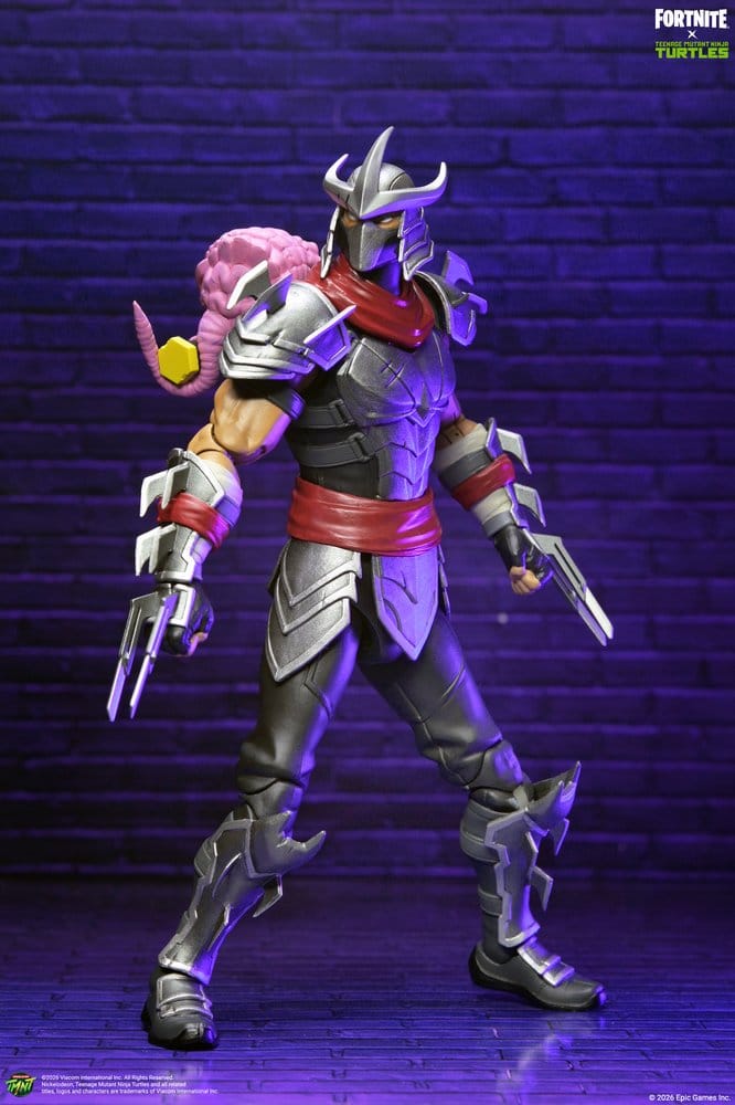 Teenage Mutant Ninja Turtles x Fortnite Actionfigur Shredder 18 cm - Preorder - ETA: 28.12.2026