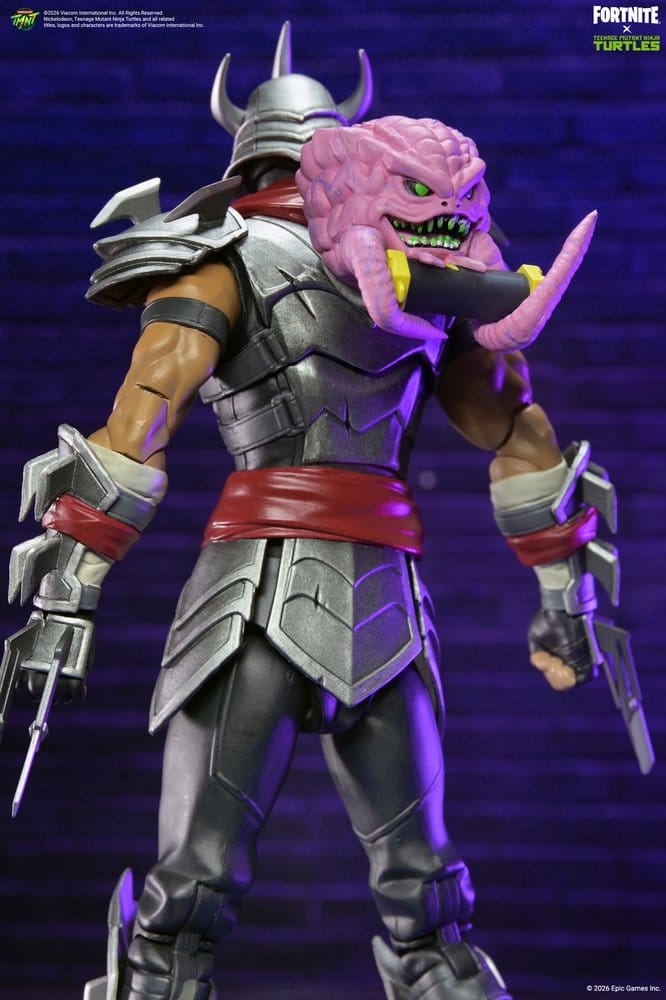 Teenage Mutant Ninja Turtles x Fortnite Actionfigur Shredder 18 cm - Preorder - ETA: 28.12.2026