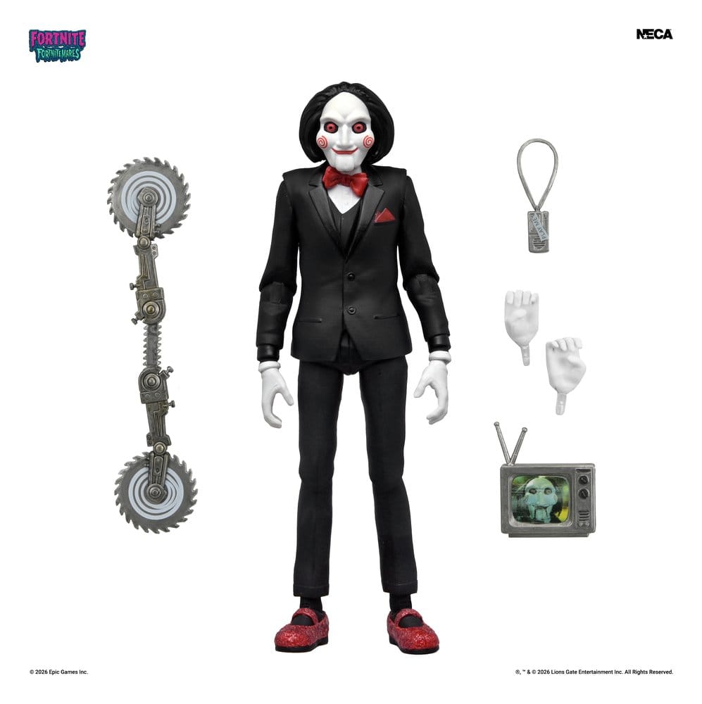 Fortnite/SAW Fortnitemares Actionfigur Billy the Puppet 18 cm - Preorder - ETA: 25.02.2027