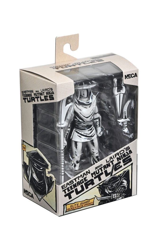 Teenage Mutant Ninja Turtles Actionfigur Elite Foot Ninja Guard Black & White 18 cm - Preorder - ETA: 15.10.2025