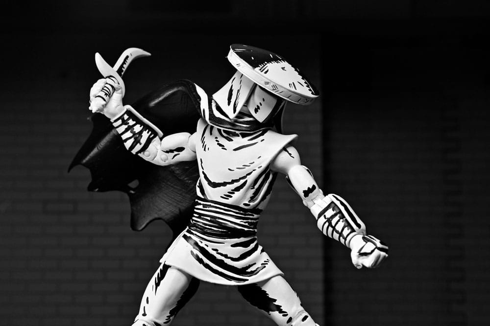Teenage Mutant Ninja Turtles Actionfigur Elite Foot Ninja Guard Black & White 18 cm - Preorder - ETA: 15.10.2025