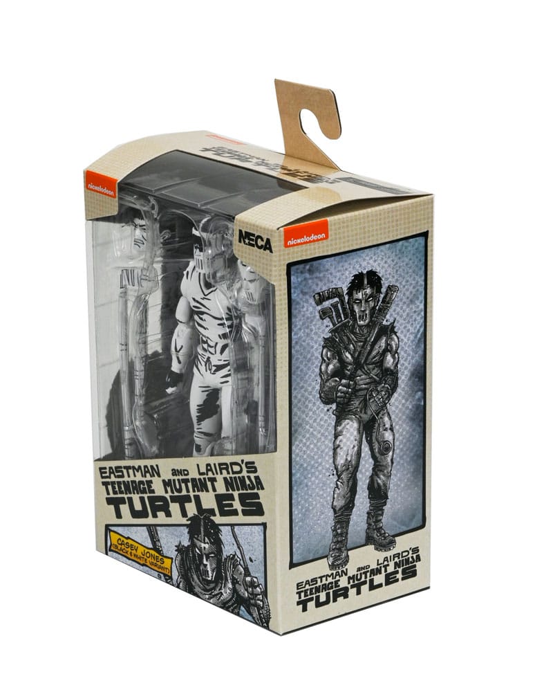 Teenage Mutant Ninja Turtles Actionfigur Casey Jones Black & White 18 cm - Preorder - ETA: 15.10.2025