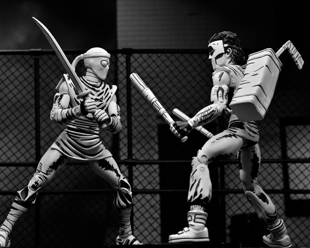 Teenage Mutant Ninja Turtles Actionfigur Casey Jones Black & White 18 cm - Preorder - ETA: 15.10.2025