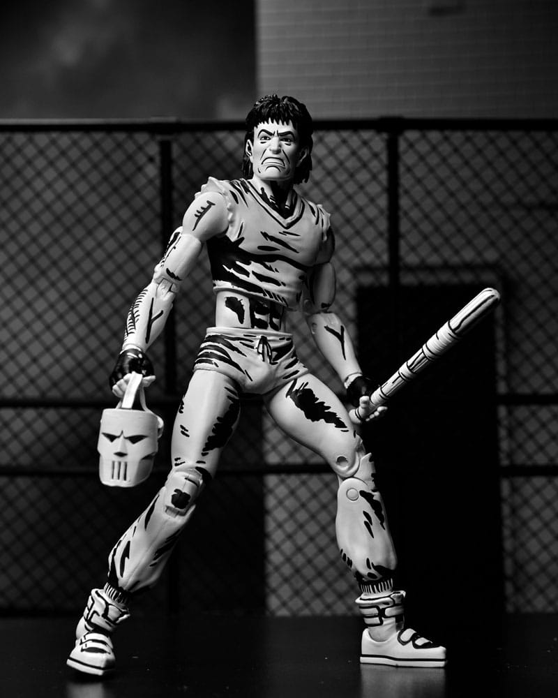 Teenage Mutant Ninja Turtles Actionfigur Casey Jones Black & White 18 cm - Preorder - ETA: 15.10.2025