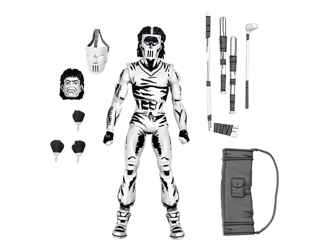 Teenage Mutant Ninja Turtles Actionfigur Casey Jones Black & White 18 cm - Preorder - ETA: 15.10.2025