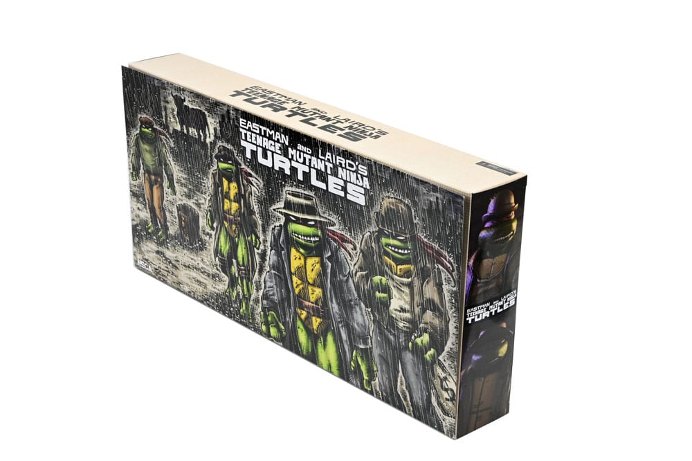Teenage Mutant Ninja Turtles Actionfiguren 4er Pack Gangster Turtles 18 cm - Versand: 7 Tage nach Bestellung