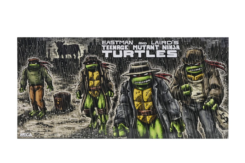 Teenage Mutant Ninja Turtles Actionfiguren 4er Pack Gangster Turtles 18 cm - Versand: 7 Tage nach Bestellung