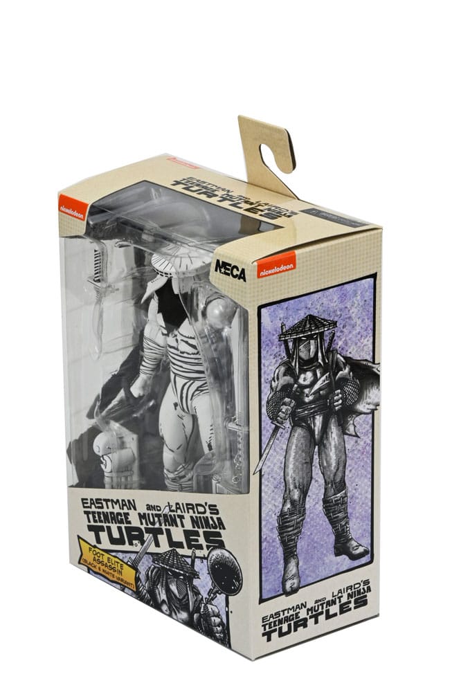 Teenage Mutant Ninja Turtles Actionfigur Foot Assassin Black and White 18 cm - Preorder - ETA: 15.10.2025