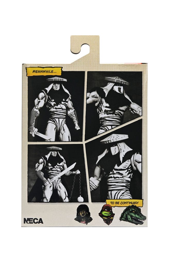 Teenage Mutant Ninja Turtles Actionfigur Foot Assassin Black and White 18 cm - Preorder - ETA: 15.10.2025